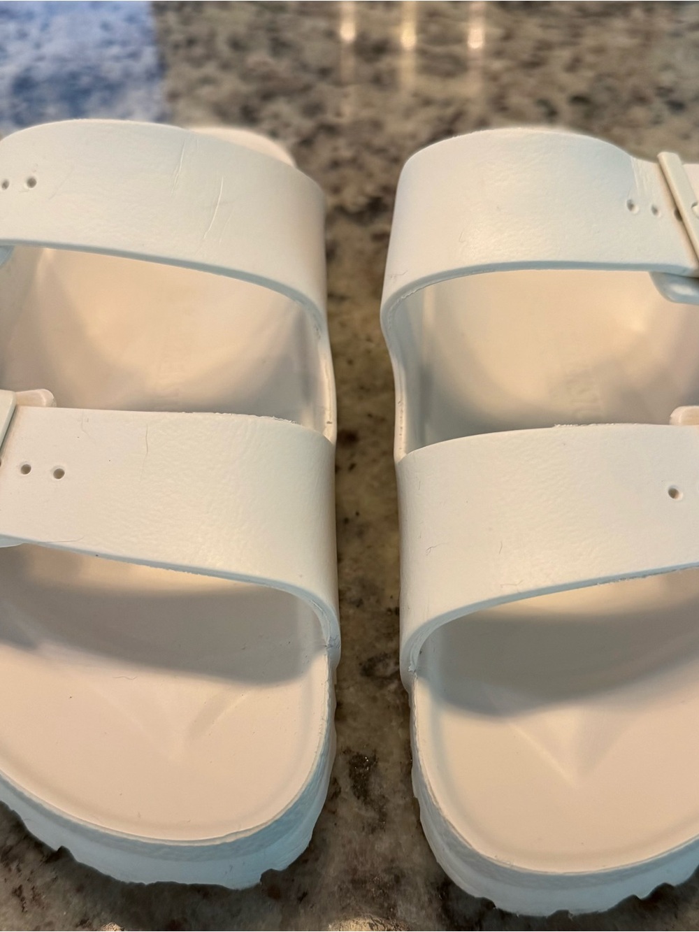 Birkenstock Arizona EVA White Waterproof Sandals Women’s EU 39 US 8-8.5